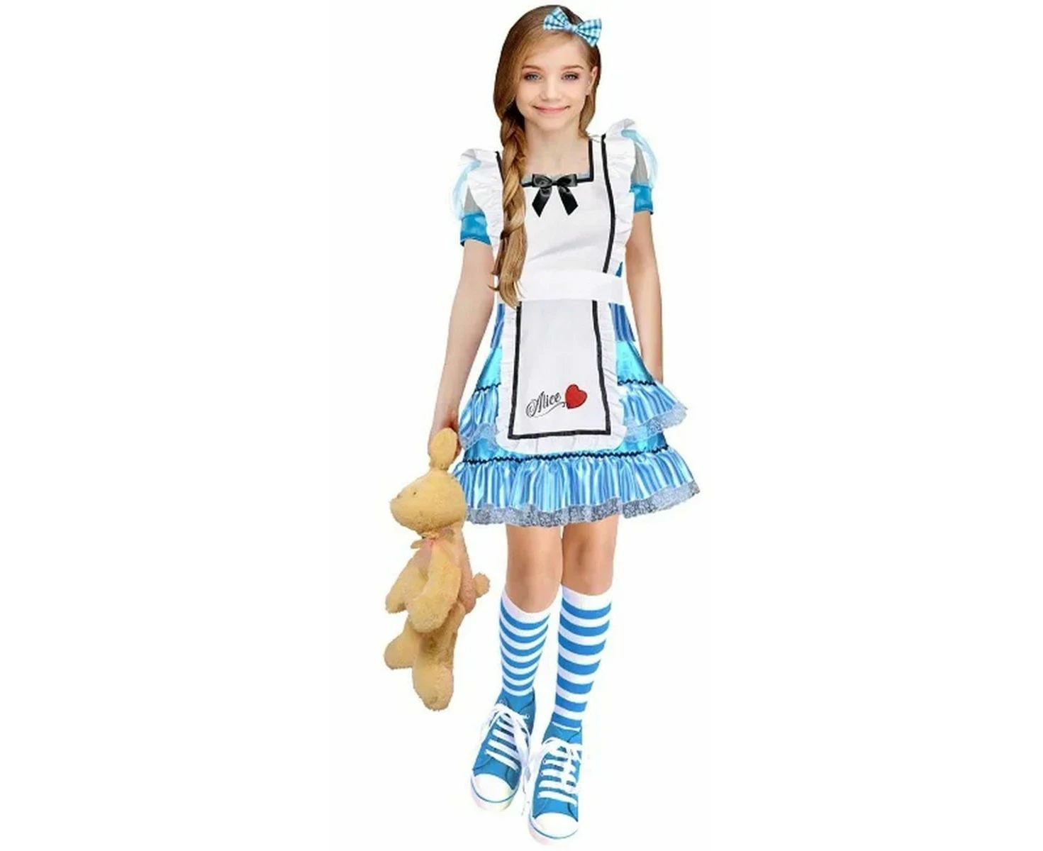 Wonderland Cutie Alice Girls Costume