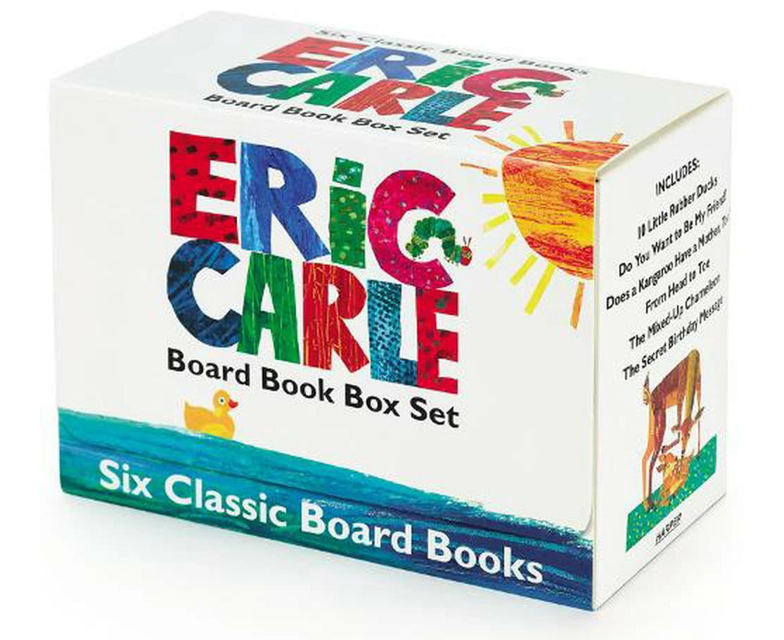 Eric Carle Six Classic Board Books Box Set