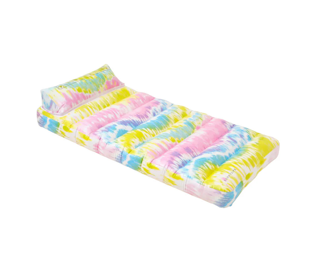 Sunnylife Tube Lilo - Neon Pink