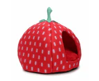 Cat Cave Strawberry, Medium - Anko