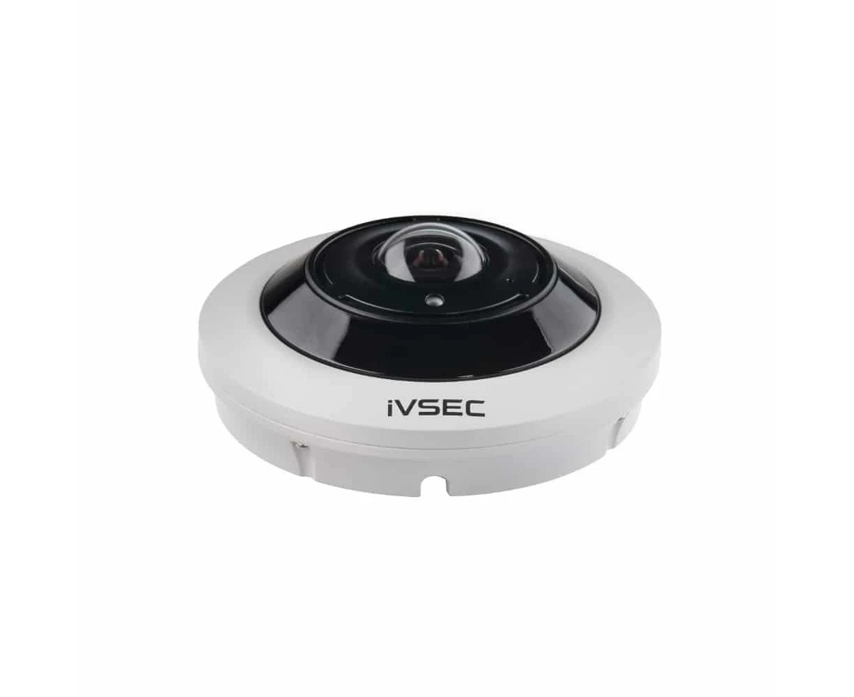 Ivsec Nc541Xa - Fisheye Dome 12Mp 360 Poe Ip66 Ir Microphone Speaker