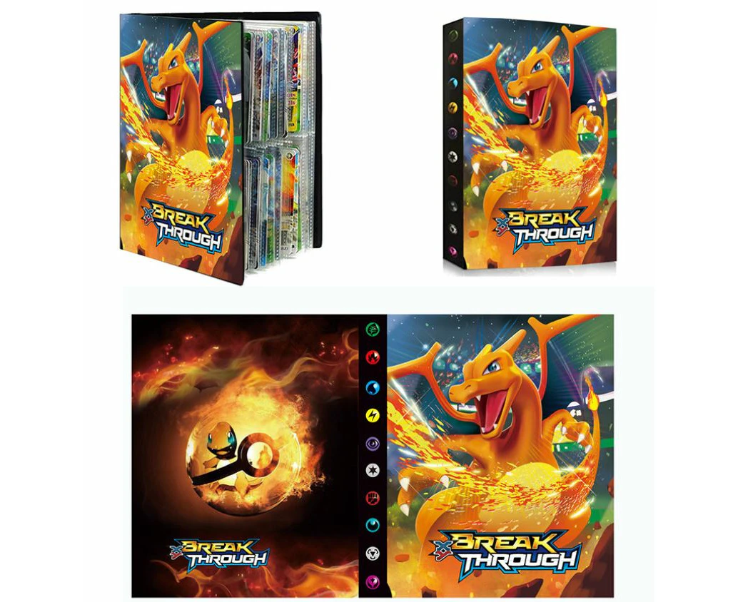 Charizard Pokemon Album Folder Card Holder