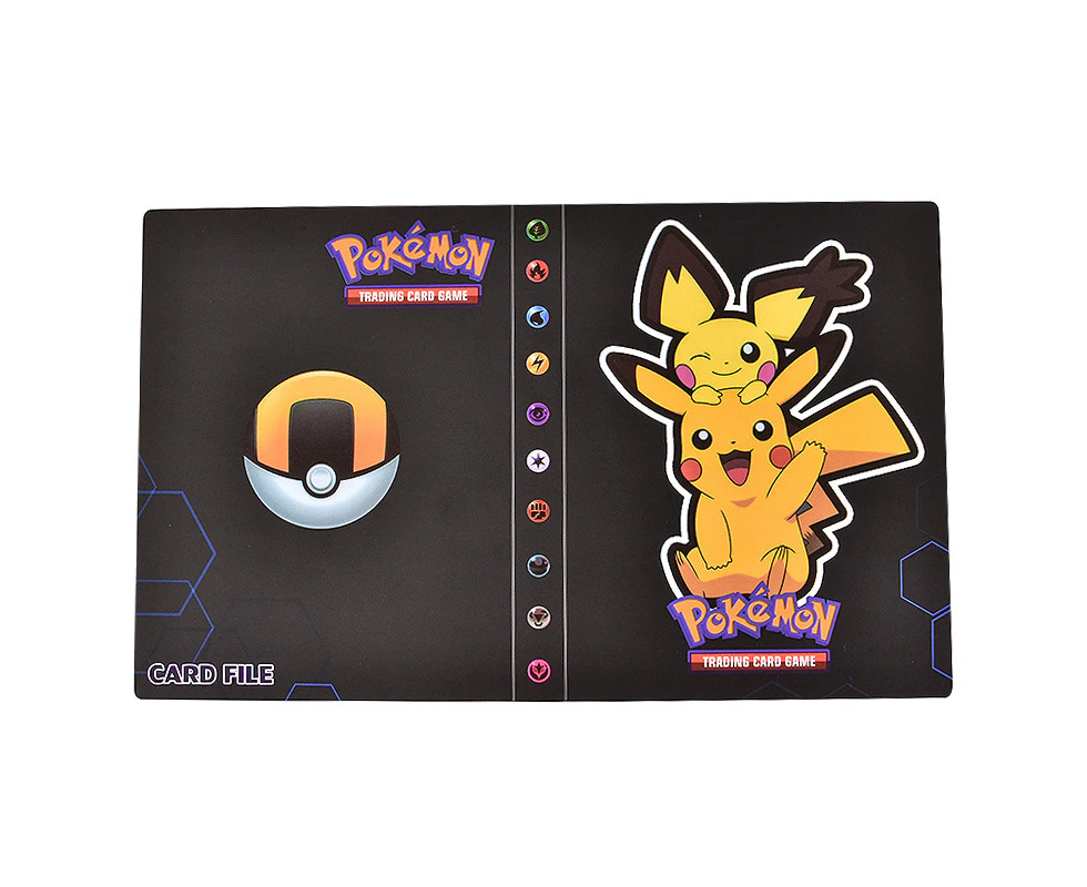 Pikachu Pichu Pokemon Album Folder Card Holder