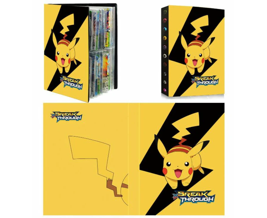 Pokemon Pikachu Trading Card Album Folder Card Holder