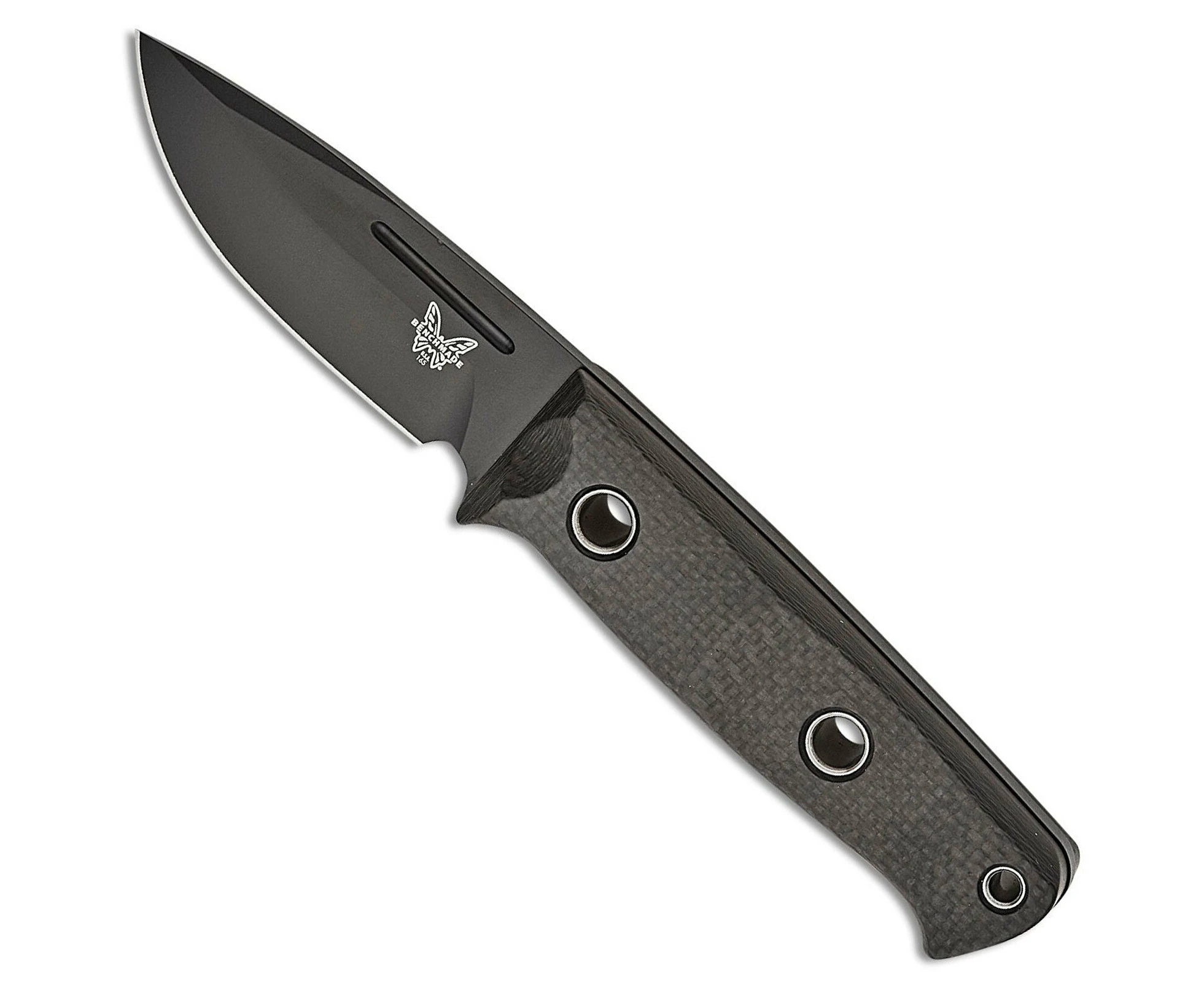 Benchmade Mini Bushcrafter Fixed Blade Knife | Black