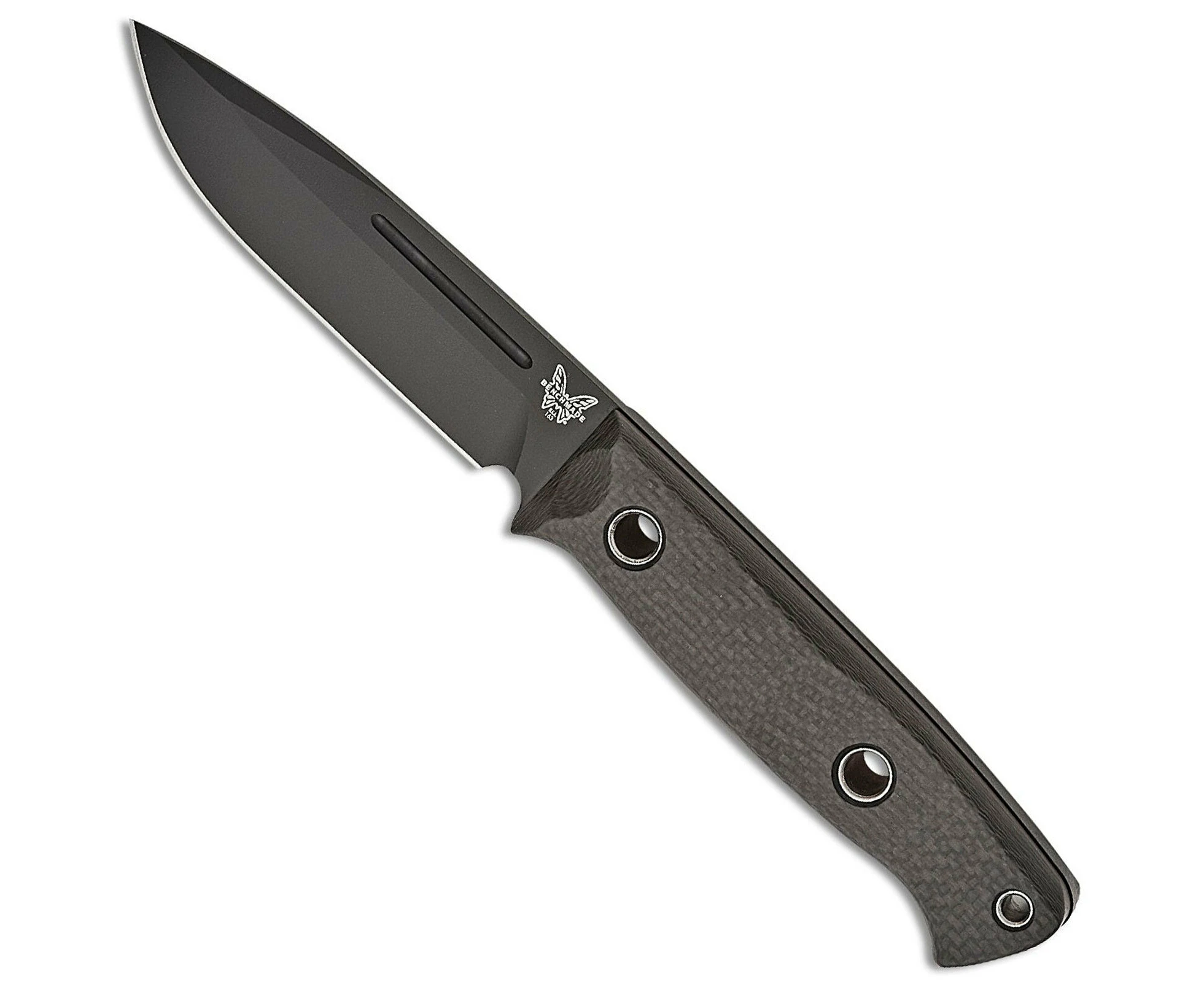 Benchmade Bushcrafter Fixed Blade Knife | Black