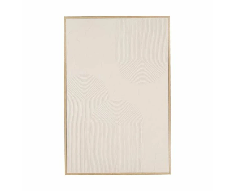 Textured Abstract Framed Canvas - Anko