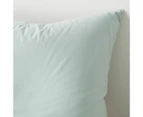 Target Arlo Stonewash Two-Tone European Pillowcase - Pistachio/Seafoam