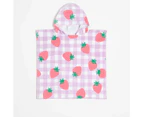 Target Kids Hooded Beach Towel - Sadie Strawberry