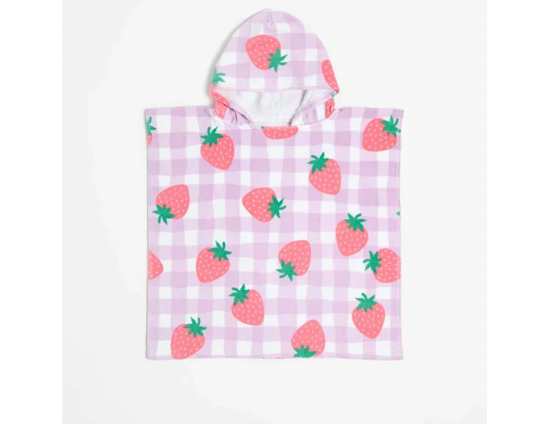 Target Kids Hooded Beach Towel - Sadie Strawberry