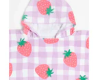 Target Kids Hooded Beach Towel - Sadie Strawberry