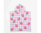 Target Kids Hooded Beach Towel - Sadie Strawberry