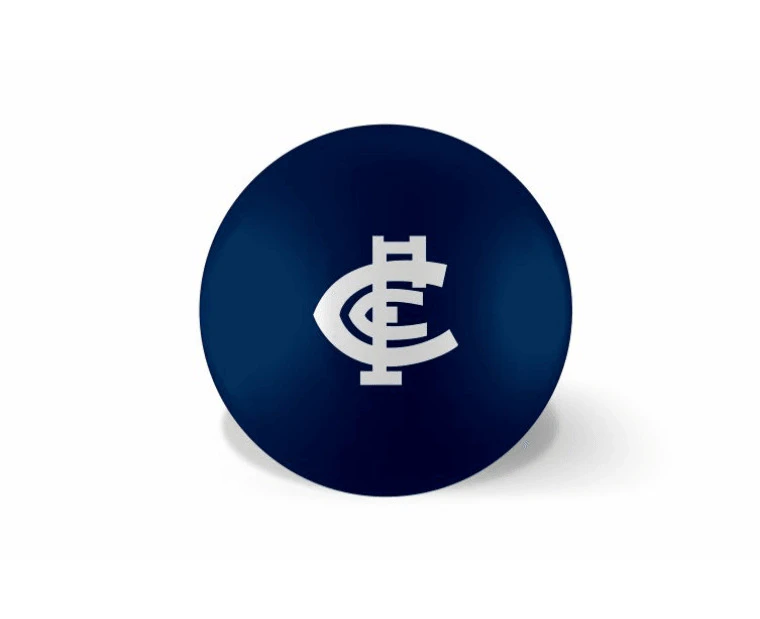 AFL Pool Snooker Billiards - Eight Ball Or Replacement - Carlton Blues