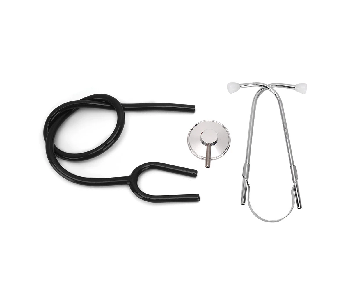 Professional Single Head Stethoscope – Aluminium Alloy, Heart Lung Detection (Black)