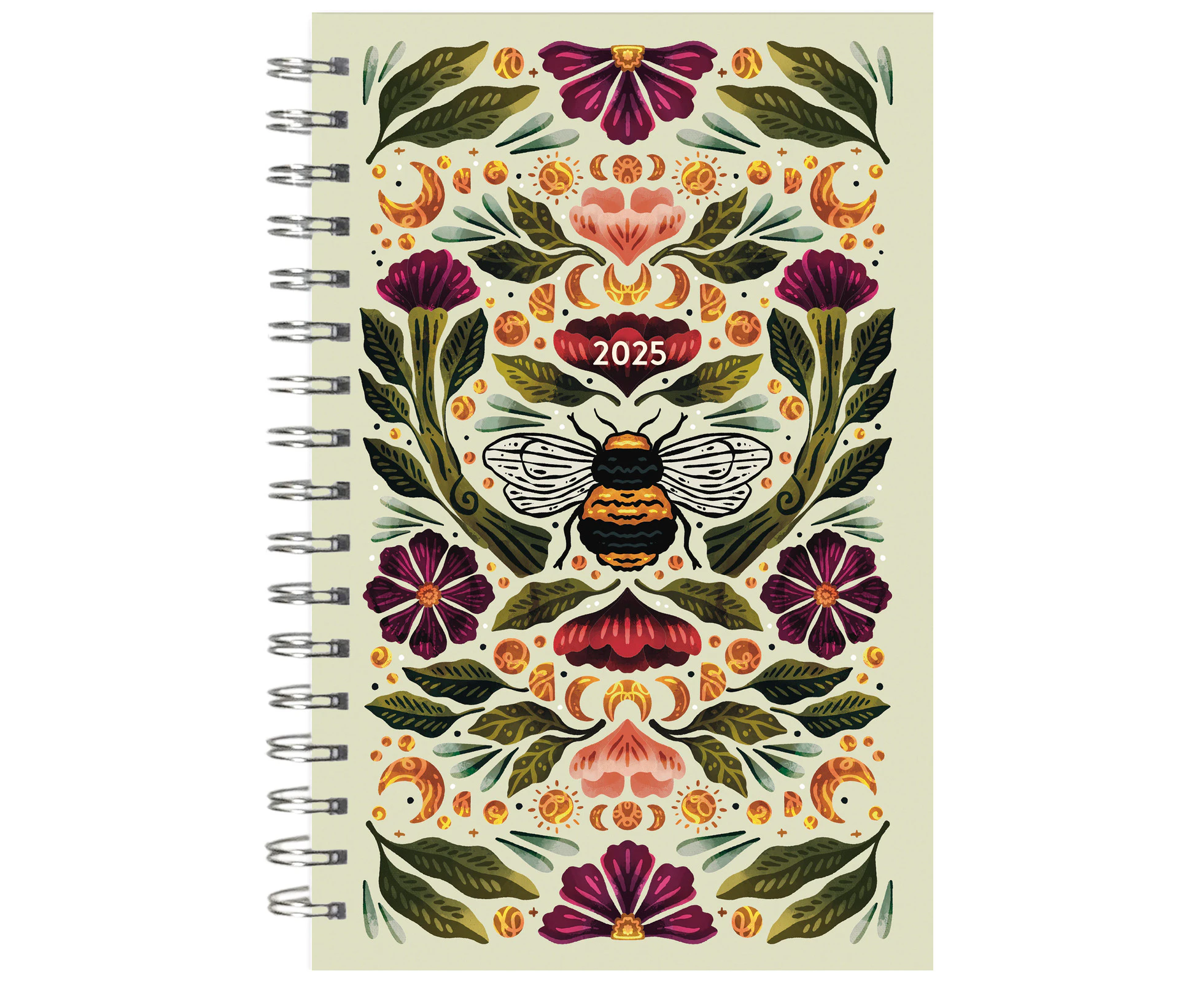 2025 Planner Botanical Bee Goal Getter 16-Month Weekly Sellers Publishing S41192