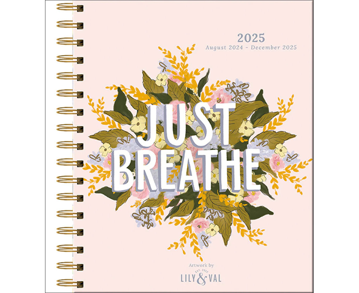 2025 Planner Plan-It Just Breathe Wells St. by Lang L34858