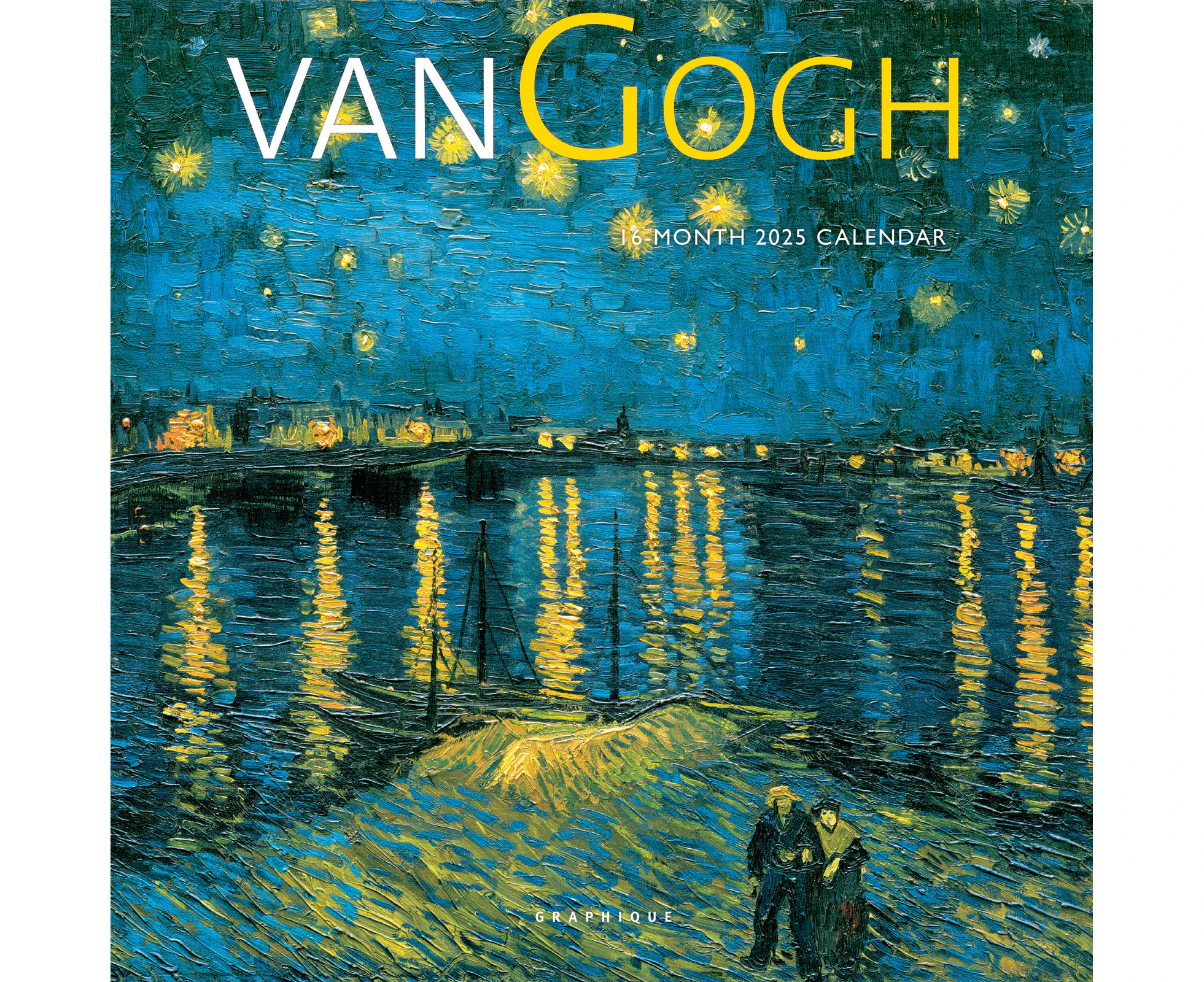 2025 Calendar van Gogh 16-Month Mini Wall Graphique GF31674