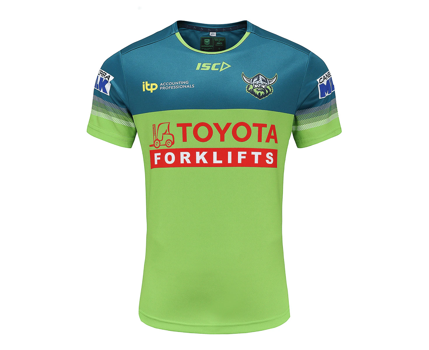 NRL 2022 Training Tee - Canberra Raiders - Adult - Rugby League - T-Shirt - ISC