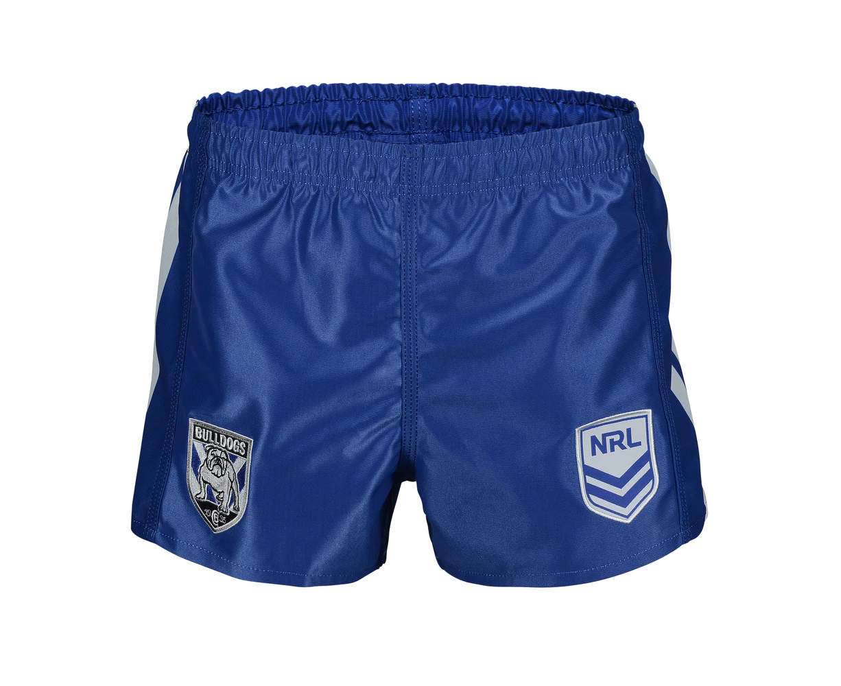 NRL Supporter Footy Shorts - Canterbury Bulldogs - Kids Youth Adults - Adult - 3XL