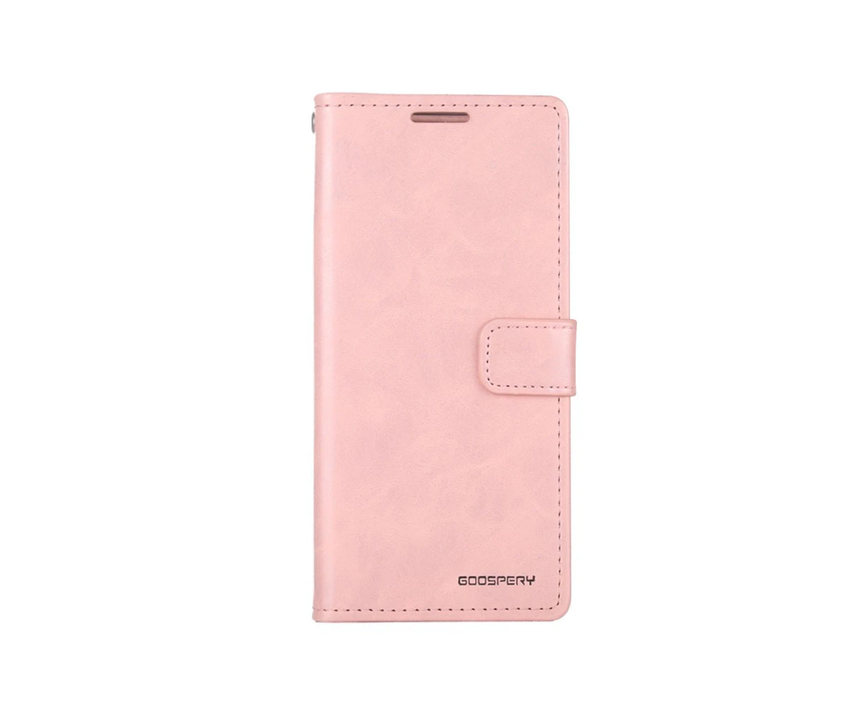 Mercury Blue Moon Diary Cover Case for Samsung Galaxy S21 Ultra-Rose Gold