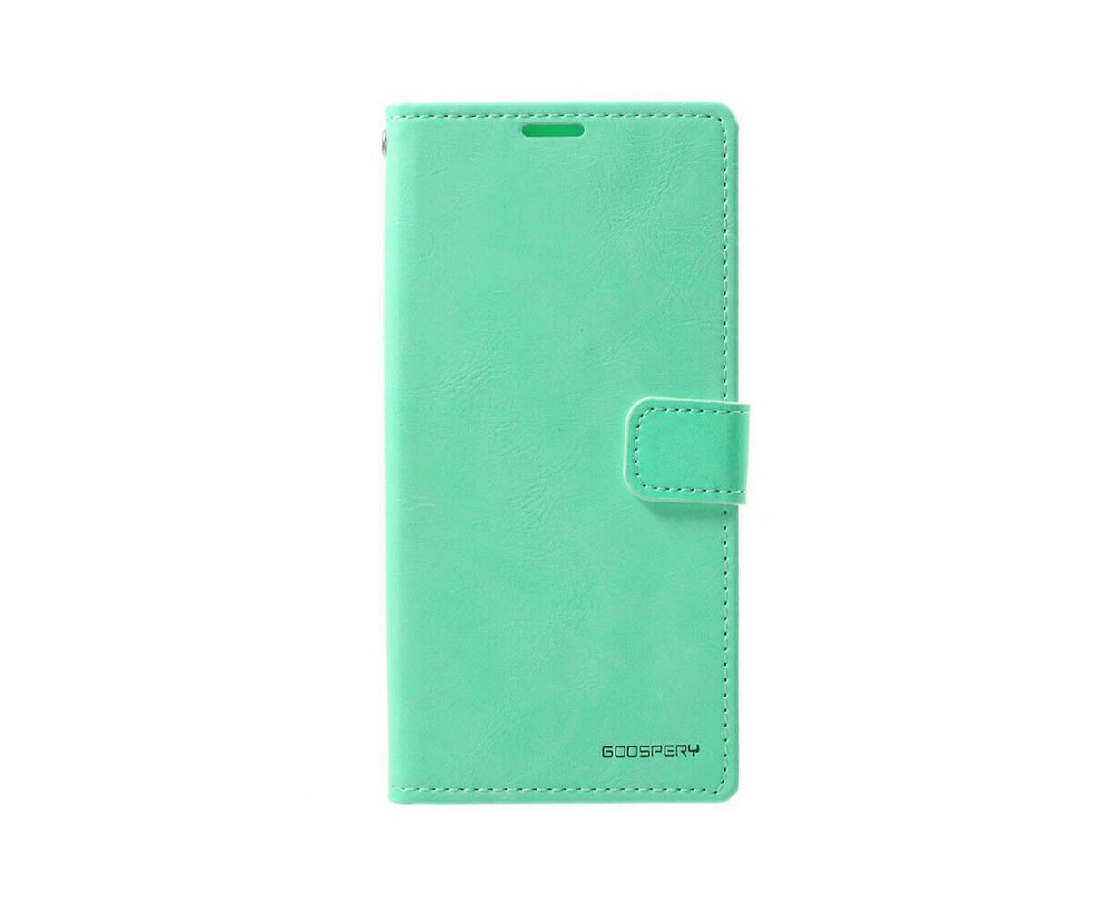 Mercury Blue Moon Diary Cover Case for Samsung Galaxy S20 Plus-Mint