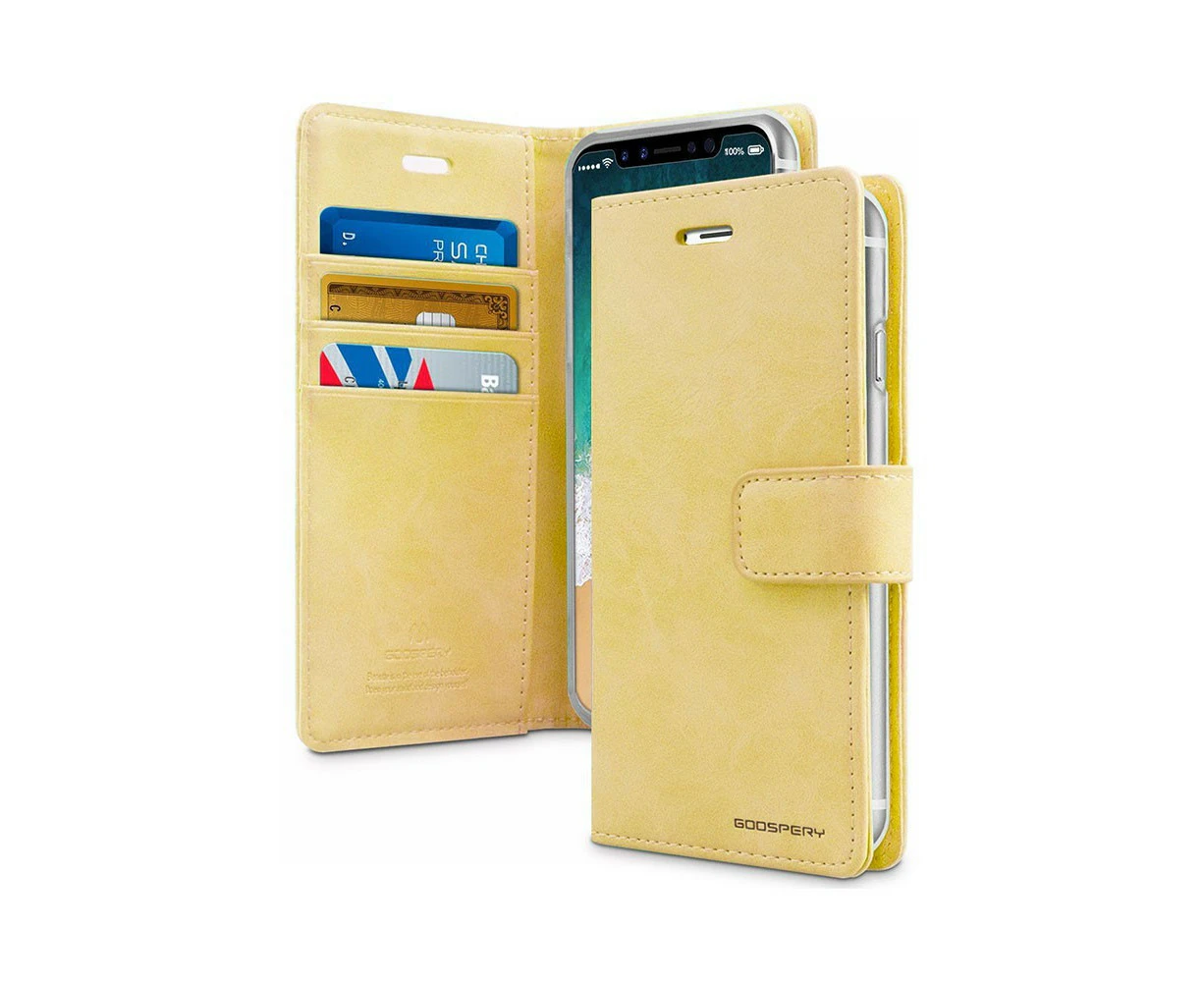 Mercury Bluemoon Diary Case for iPhone 11 Pro Max (6.5")-Gold