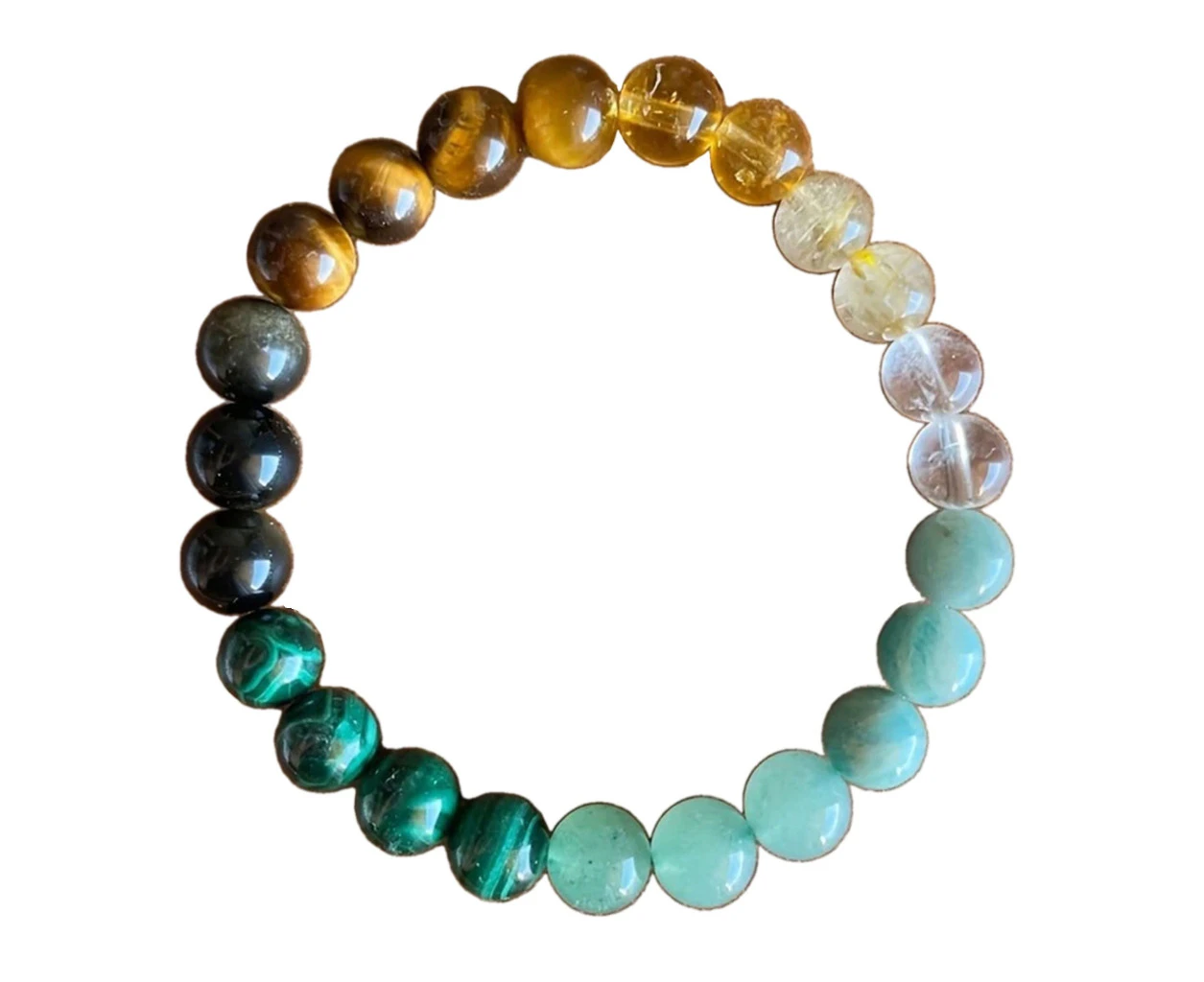 Beautiful Bracelet with Crystal Stone Multicolor Bead for Bangles Enthusiasts