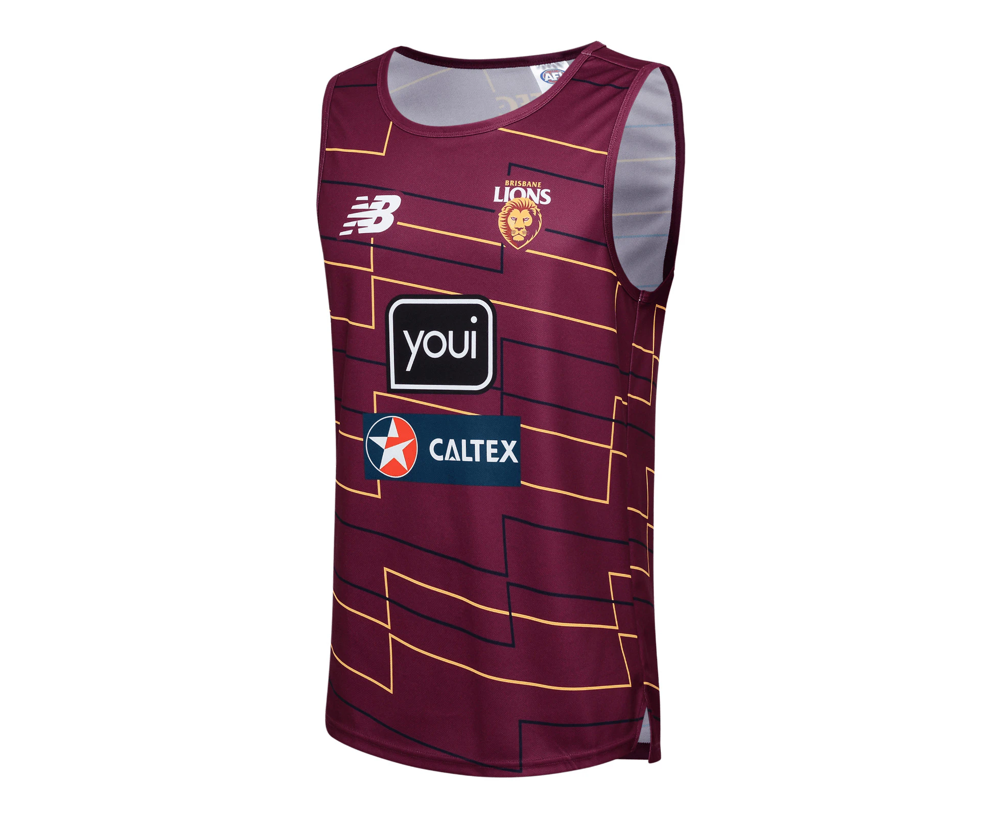 AFL 2024 Training Singlet - Brisbane Lions - Adult - Mens