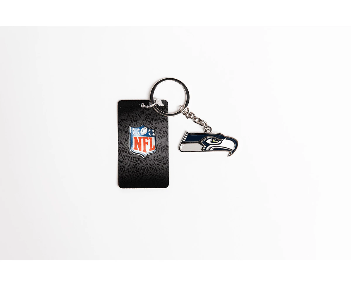 NFL Logo Keyring - Seattle Seahawks - Key Ring - Metal