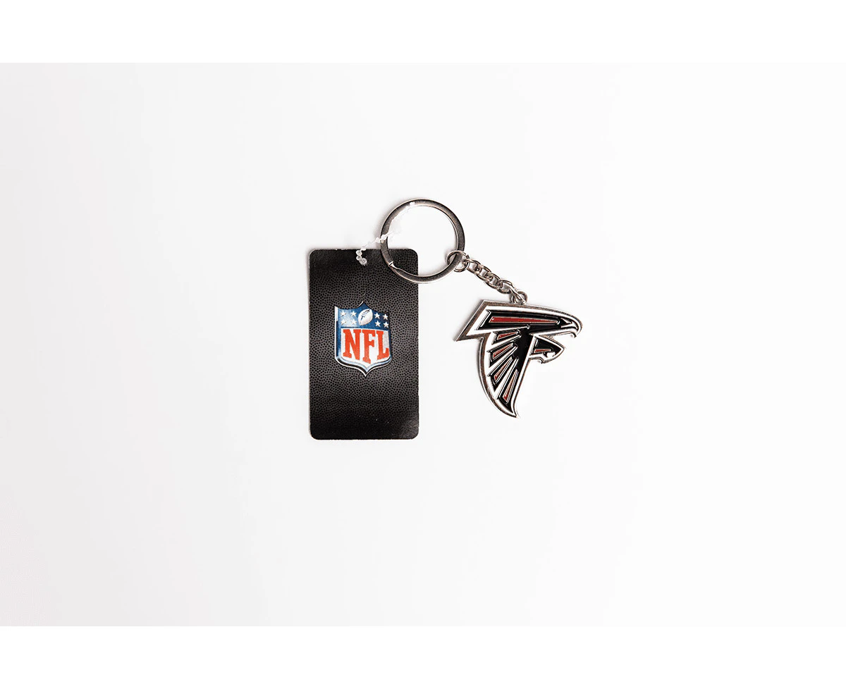 NFL Logo Keyring - Atlanta Falcons - Key Ring - Metal