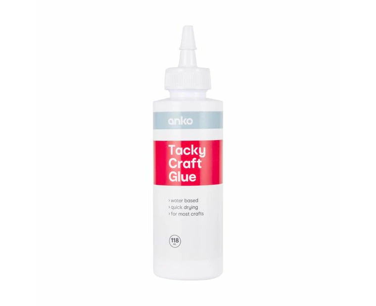 Tacky Craft Glue 118ml - Anko