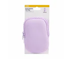 Drink Bottle Zip Bag, Lilac - Anko