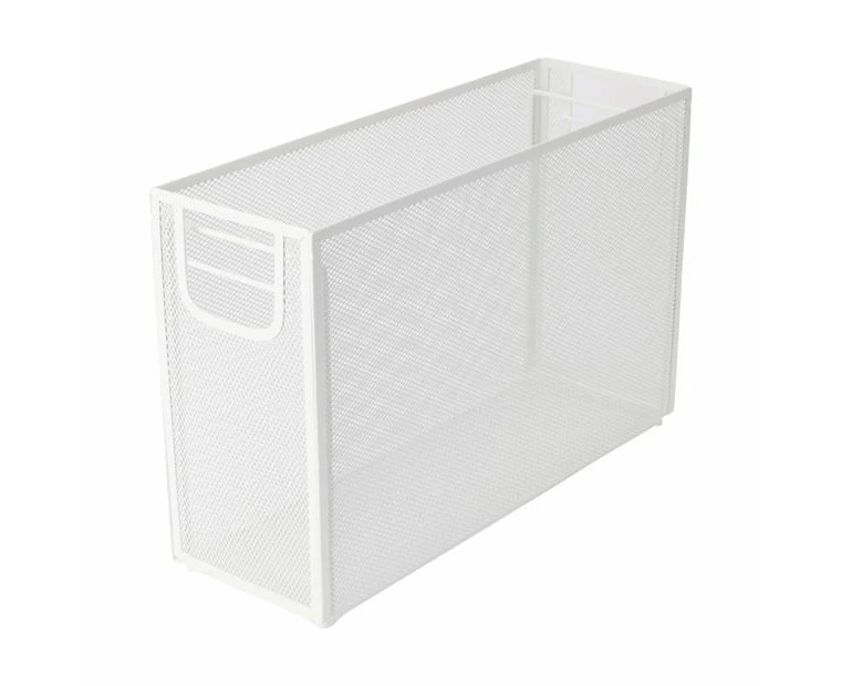 Mesh Suspension File, White - Anko