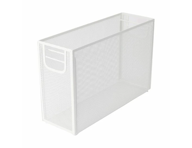 Mesh Suspension File, White - Anko