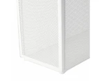 Mesh Suspension File, White - Anko