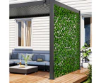 Costway Garden Screening Expandable Fence Privacy Screen Balcony Garden Green