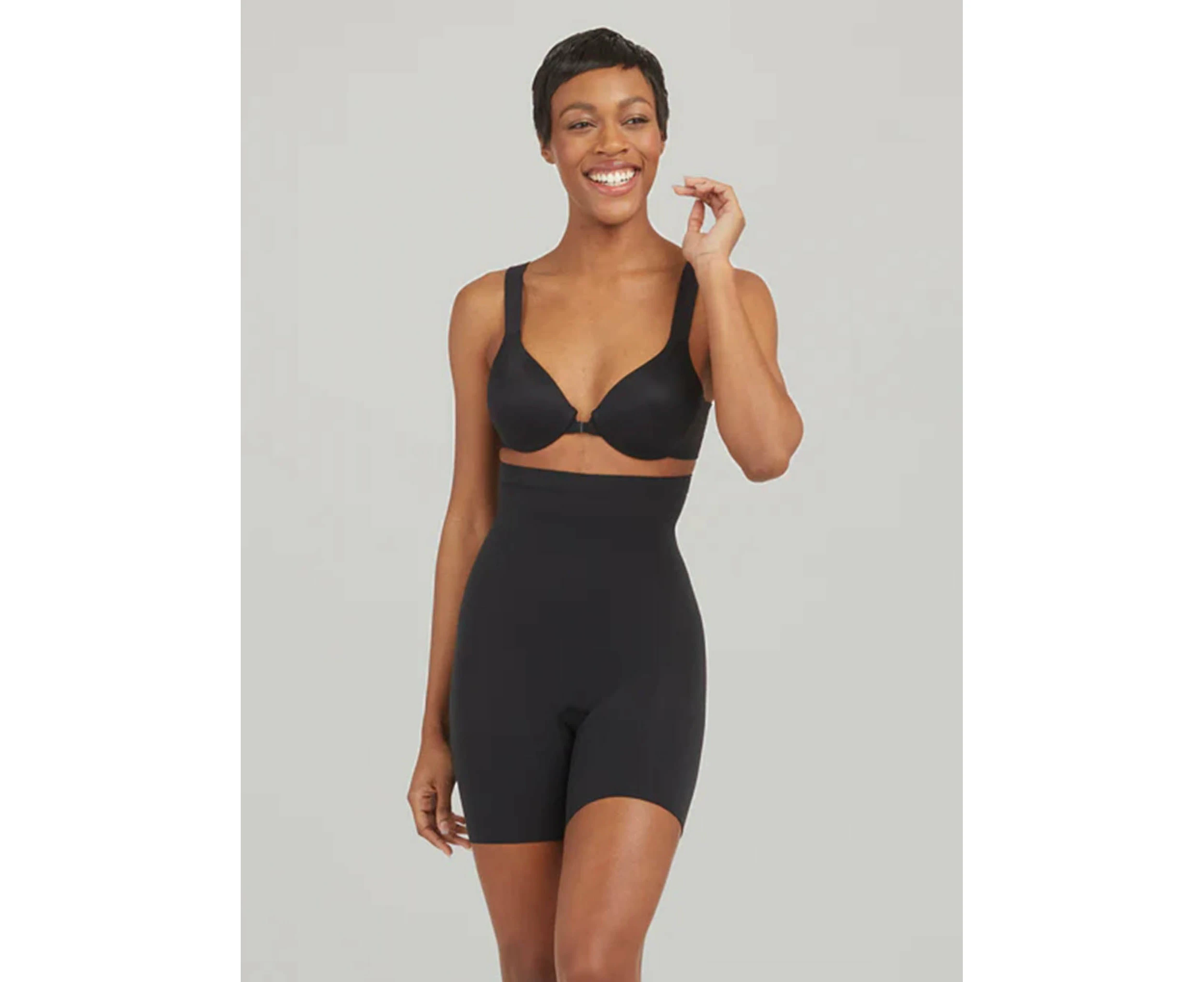 Spanx: Higher Power Short  Black