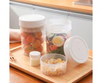 Cereal Dispenser Food Storage for Tank Rotating Dry Food Cups Container Storage