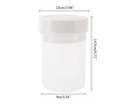 Cereal Dispenser Food Storage for Tank Rotating Dry Food Cups Container Storage