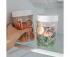 Cereal Dispenser Food Storage for Tank Rotating Dry Food Cups Container Storage