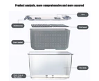 Refrigerator Food for Fresh Keeping Containers Durable Large Capacity Organizer