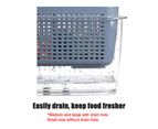 Refrigerator Food for Fresh Keeping Containers Durable Large Capacity Organizer