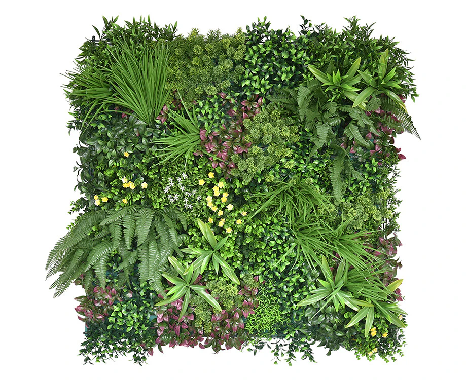 YES4HOMES 5 SQM Artificial Plant Wall Grass Panels Vertical Garden Foliage Tile Fence 1X1M