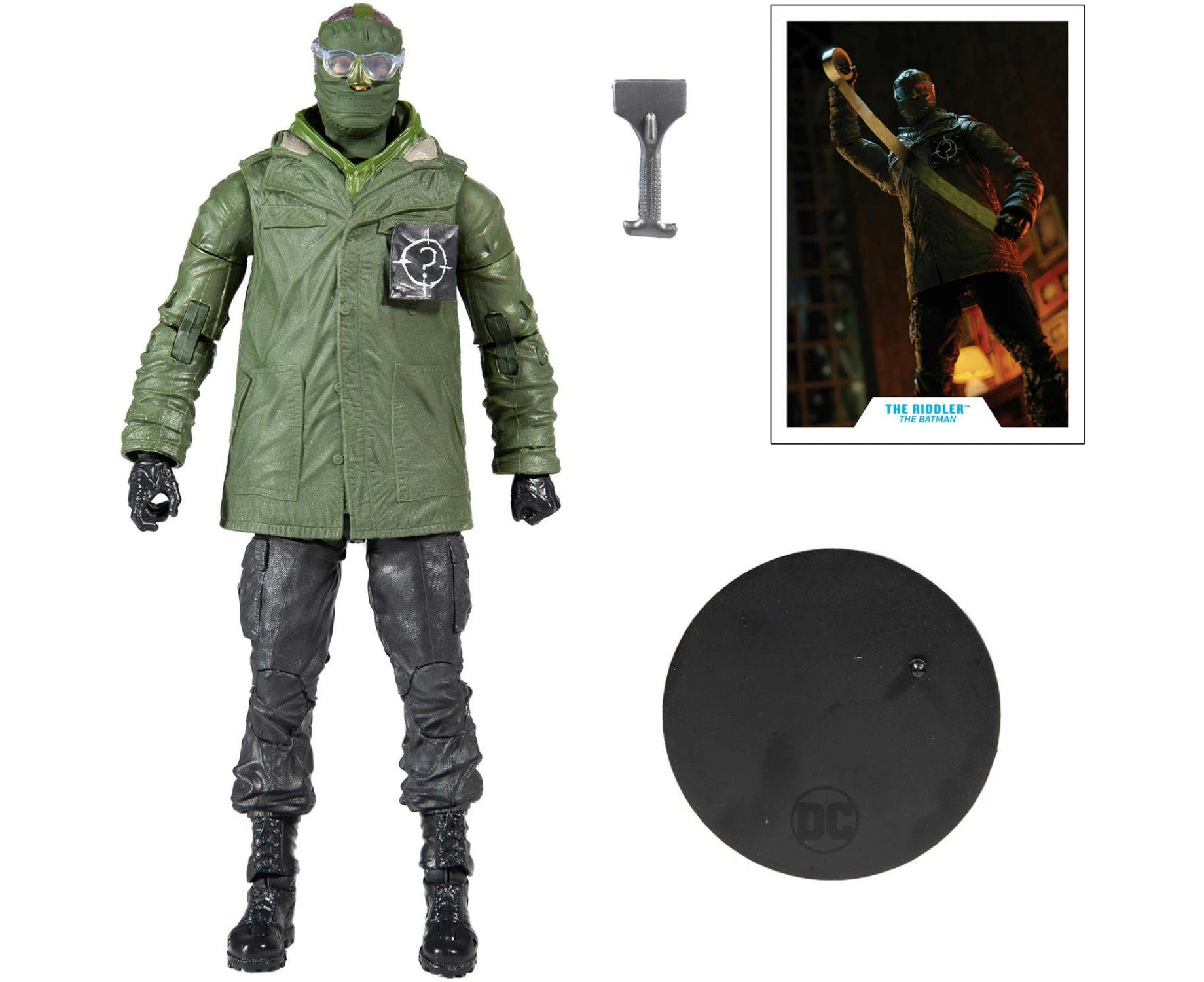 Mcfarlane Toys Dc Batman Movie 7" Figures Wave 1 - Riddler - Unravel The Mystery Of The Riddler With This Movie-inspired Figure!