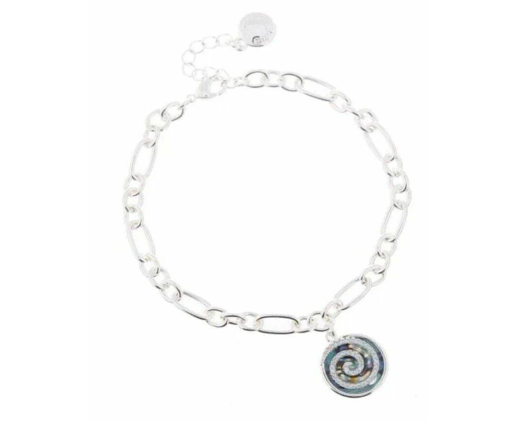 Equilibrium Elegant Paua Shell Bracelet Stylish Gift -Circle