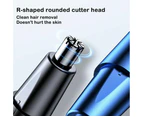 Remover Nose Ear Clipper Hair Trimmer Eyebrow Electric Men Rechargeable Blue