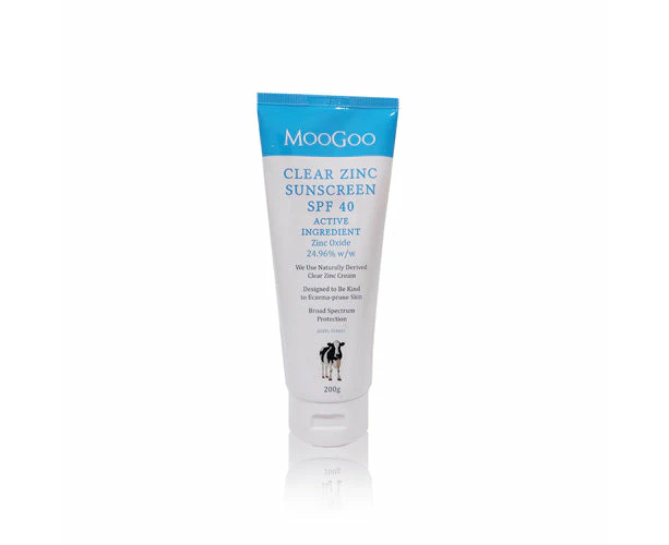 MooGoo Clear Zinc SPF 40 Sunscreen 200g