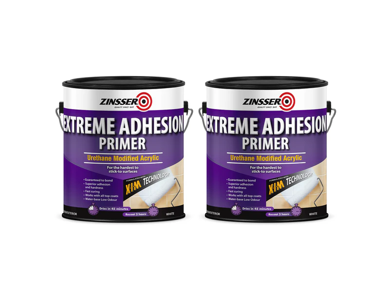 Bundle Zinsser White Extreme Adhesion Primer 3.78L x 2