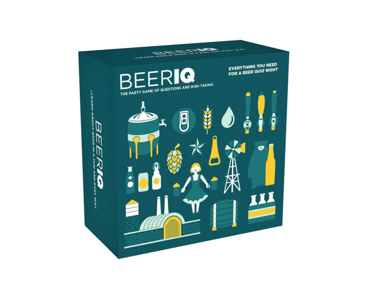 Helvetiq BeerIQ Beer Trivia Quiz Party Card Game 2-12 Players Play Set 16y+