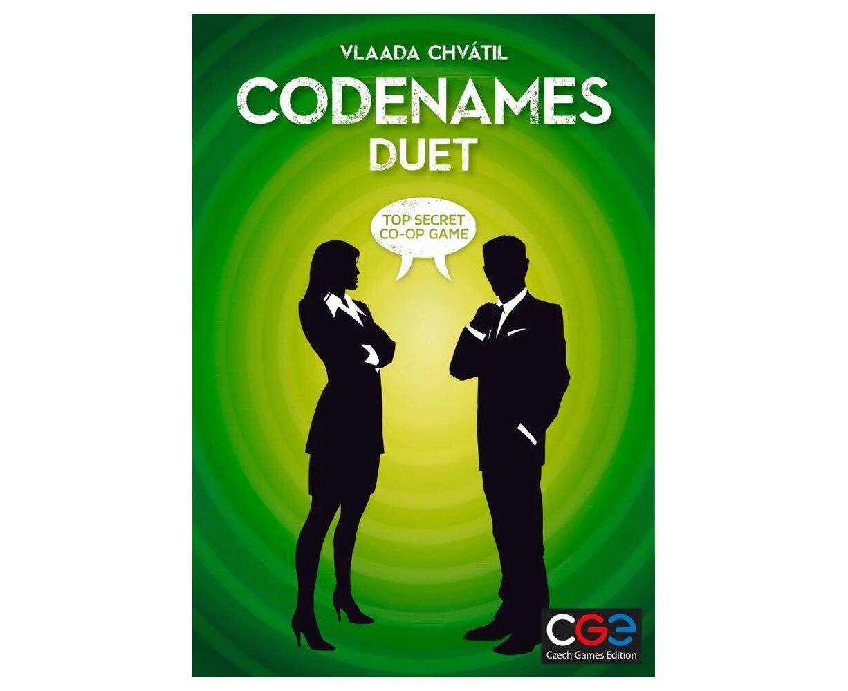 Czech Games Codenames Duet XXL Word Card 2-4 Players Coop/Mission Game 11y+